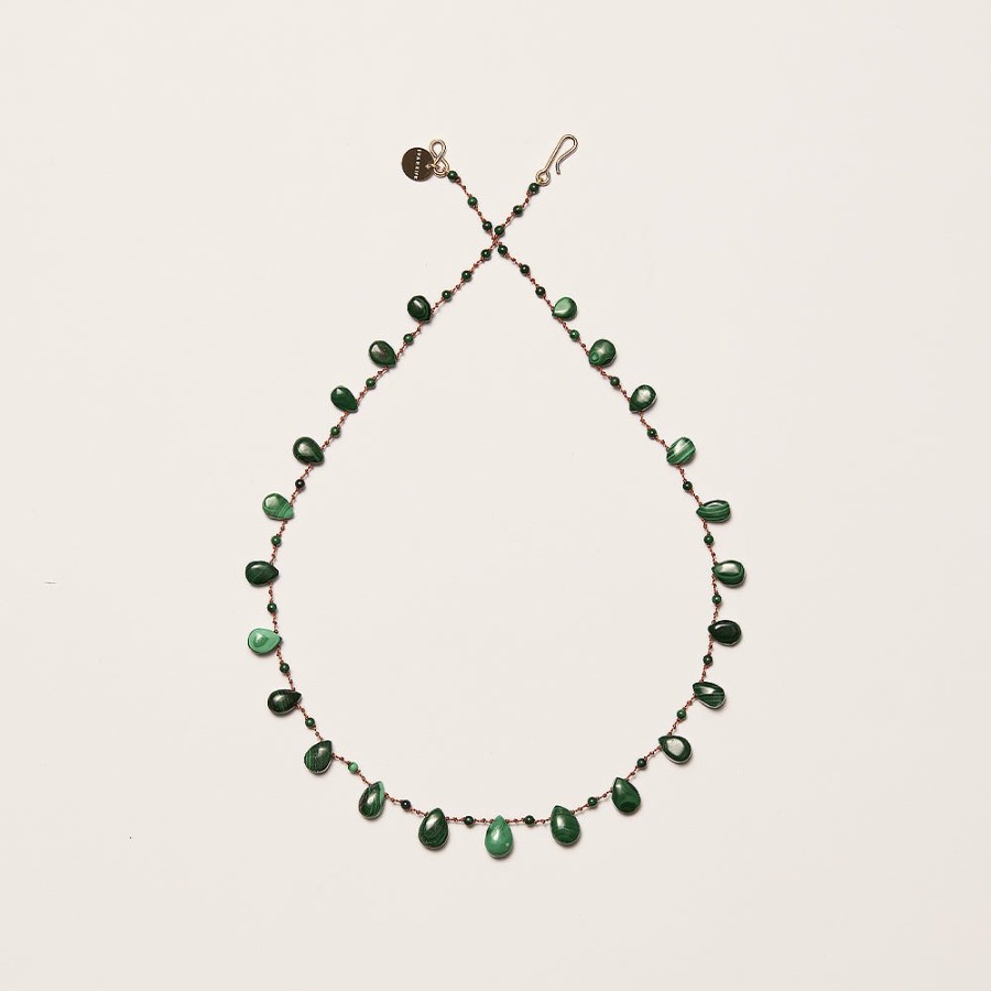 Mode Femme Ivarene Ivarene | Ivarene - Collier Savannah - Vert