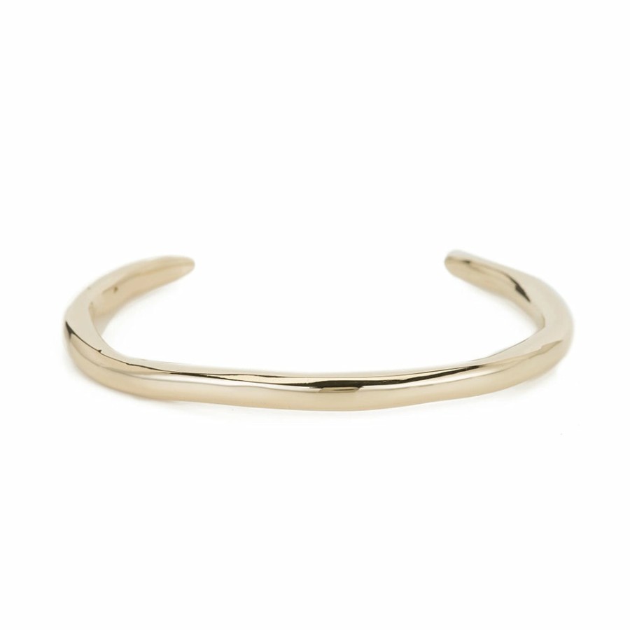 Mode Femme MARA SCALISE Bracelets | Mara Scalise - Bracelet Thin Cuff - Gold