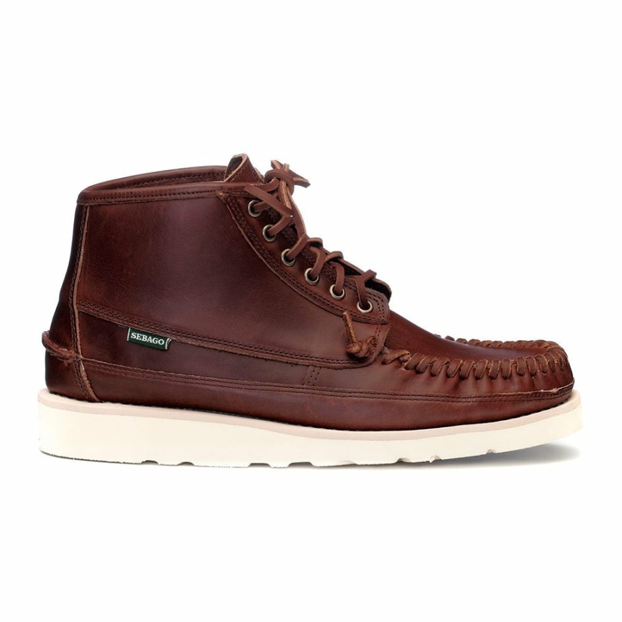 Mode Homme Sebago Bottines | Sebago - Bottines Senaca Mid - Marron