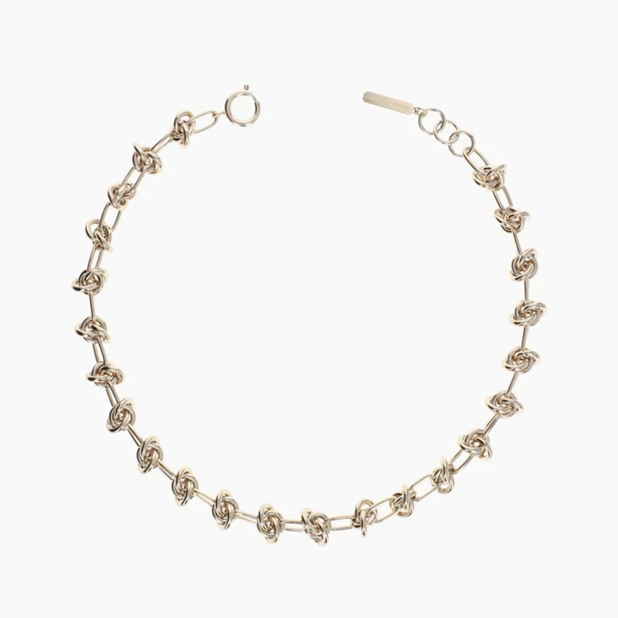 Mode Femme Justine Clenquet Justine Clenquet | Justine Clenquet - Daria Chocker - Or