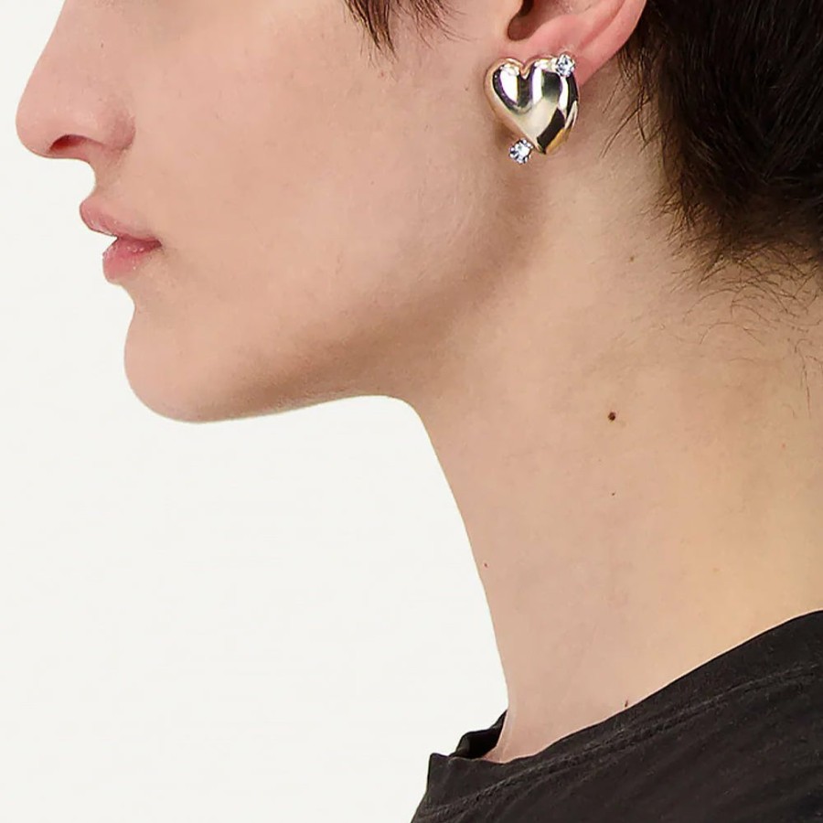 Mode Femme Justine Clenquet Justine Clenquet | Justine Clenquet - Boucles D'Oreilles Juno - Or