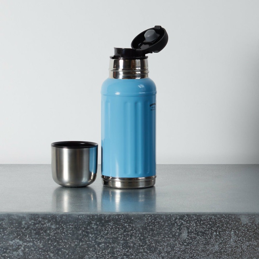 Deco & Lifestyle 738 POKETLE Gourdes | Gourde Thermos 350Ml - Bleu - Poketle