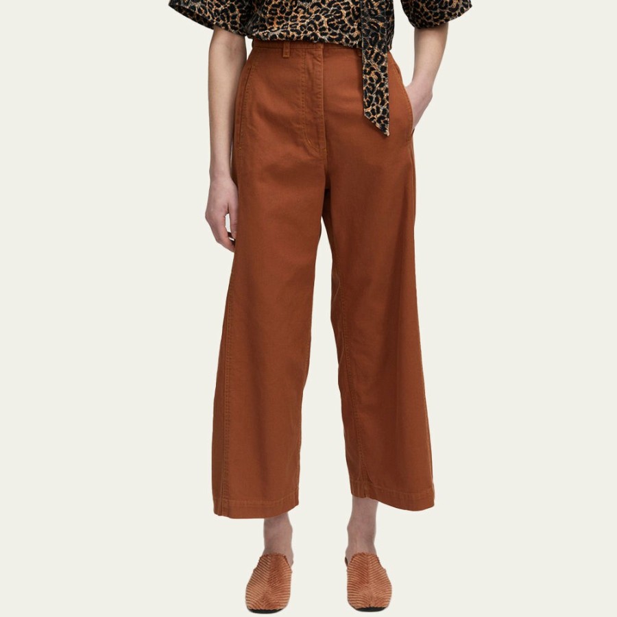 Mode Femme Rachel Comey Pantalons | Rachel Comey - Pantalon Garra - Terracotta