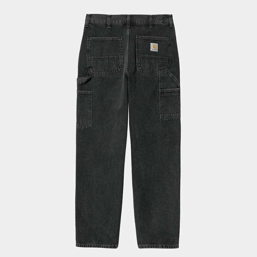 Mode Homme Carhartt WIP Jeans | Carhartt Wip - Single Knee Pant - Noir