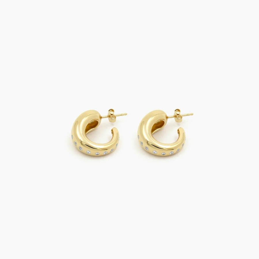 Mode Femme RAGBAG Ragbag | Ragbag - Boucles D'Oreilles Oculus - Gold