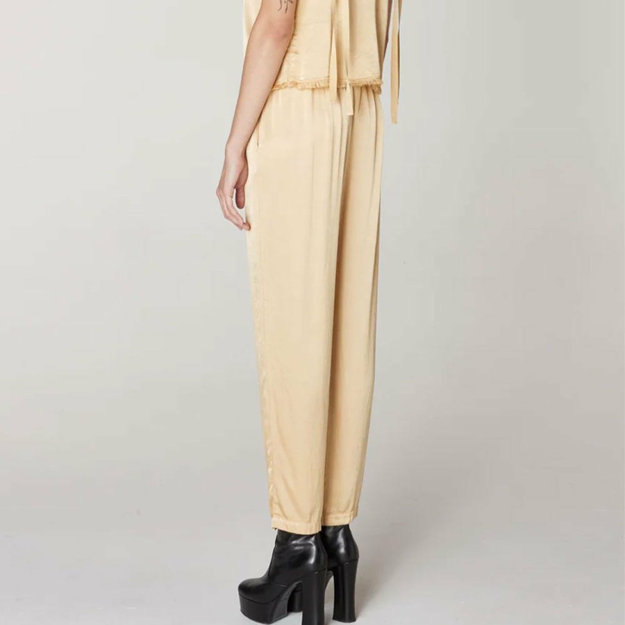 Mode Femme Raquel Allegra Pantalons | Raquel Allegra - Pantalon Fez - Jaune