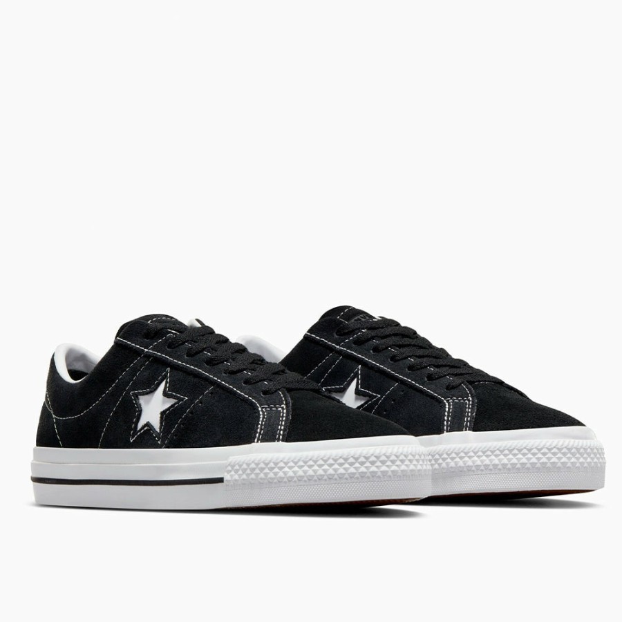 Mode Homme Converse Baskets | Converse - One Star Pro Suede - Noir