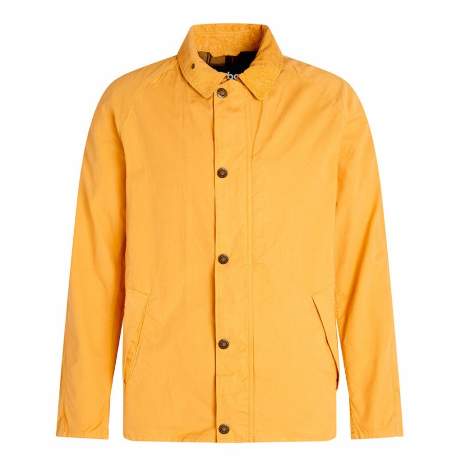 Mode Homme Barbour Vestes | Barbour - Veste Tracker Casual - Jaune