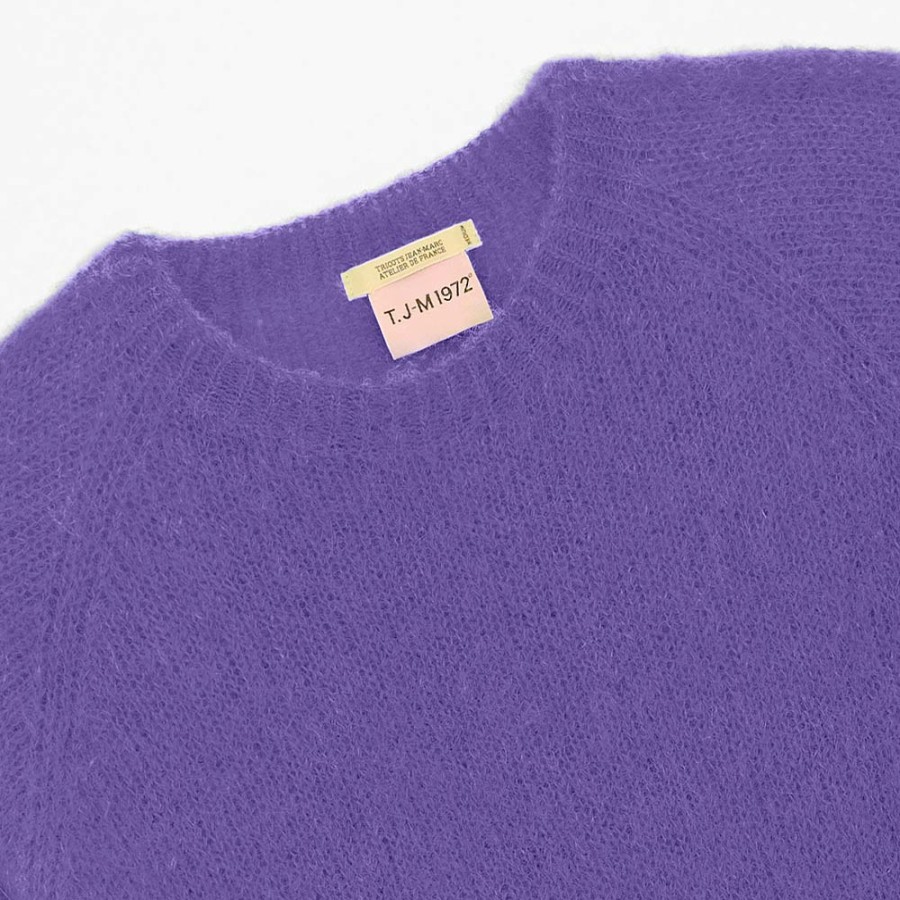 Mode Femme Tricots Jean Marc Mailles | Tricots Jean Marc - Pull Anouch - Violet