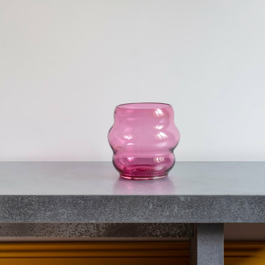 Deco & Lifestyle 2049 FUNDAMENTAL BERLIN Vases | Vase Muse - Rubine