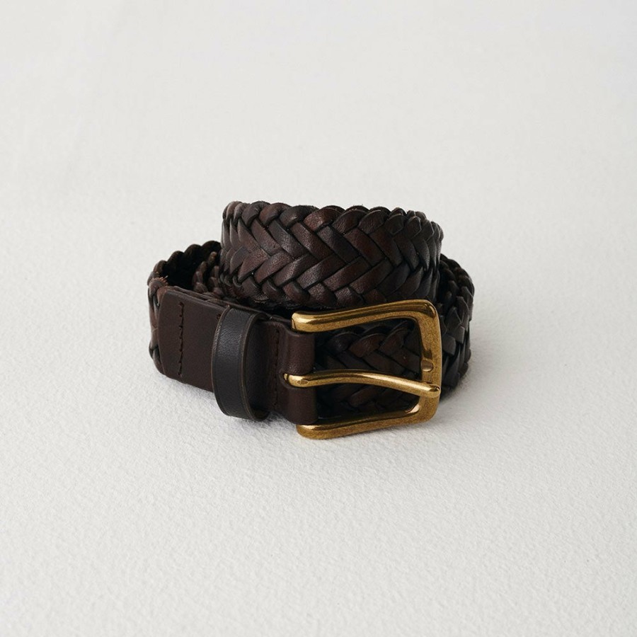 Mode Femme Dragon Diffusion Ceintures | Dragon Diffusion - Ceinture 6030 - Dark Brown