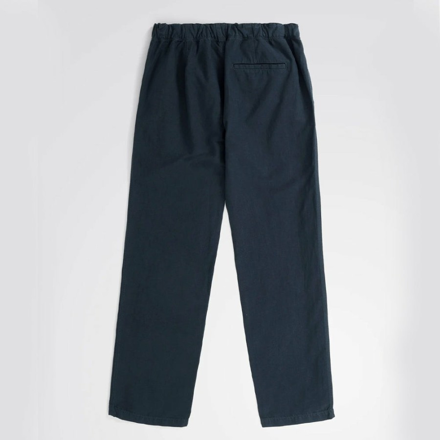 Mode Homme Norse Projects Pantalons | Norse Projects - Pantalon Ezra Relaxed - Bleu Marine