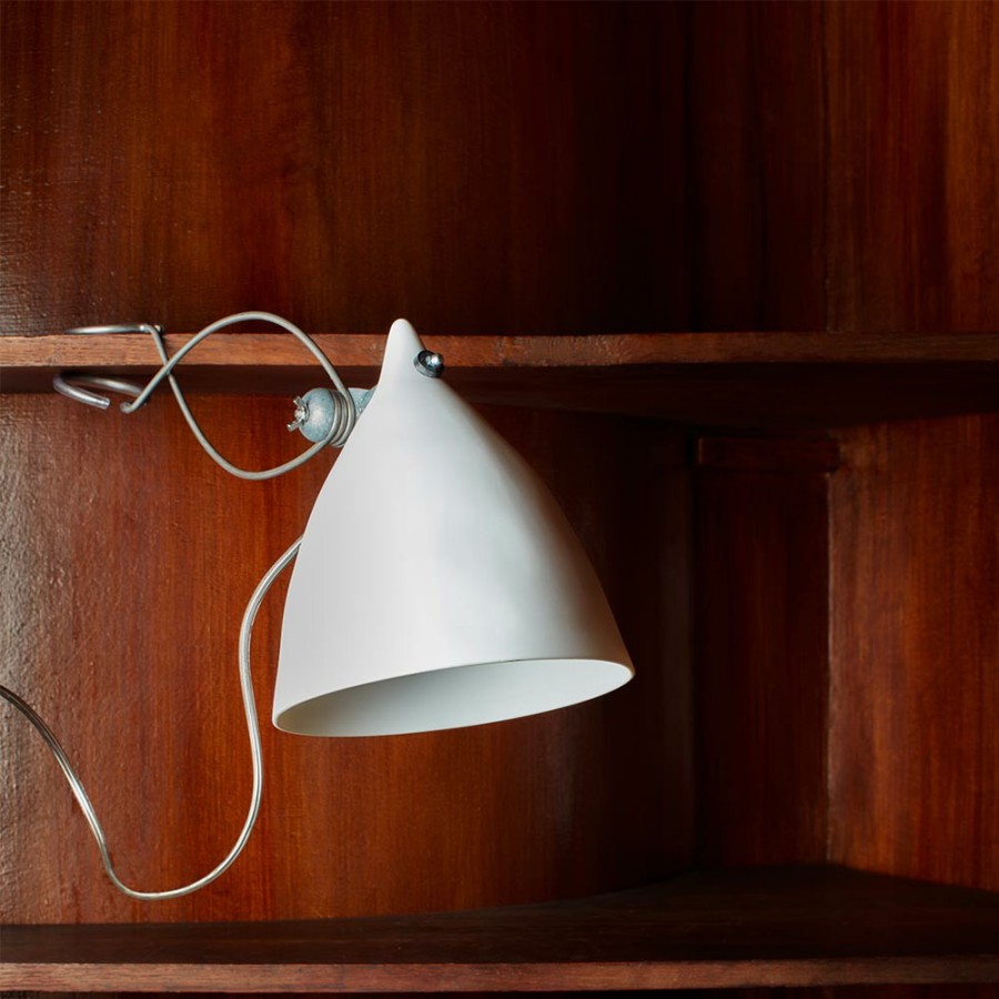 Deco & Lifestyle 125 TSE TSE Lampes | Lampe Pince Cornette En Porcelaine - Mate