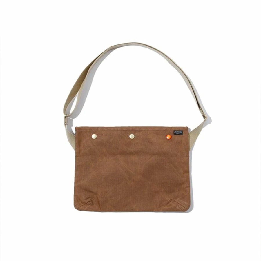 Mode Homme PORTER YOSHIDA AND CO Sacs | Porter Yoshida & Co - Sacoche Coppi - Camel