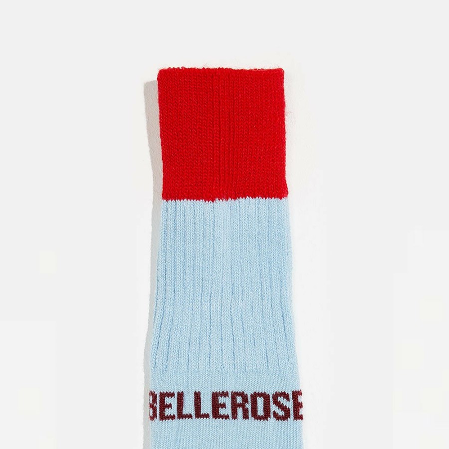 Mode Femme Bellerose Chaussettes | Bellerose - Chaussettes Vocin - Bleu