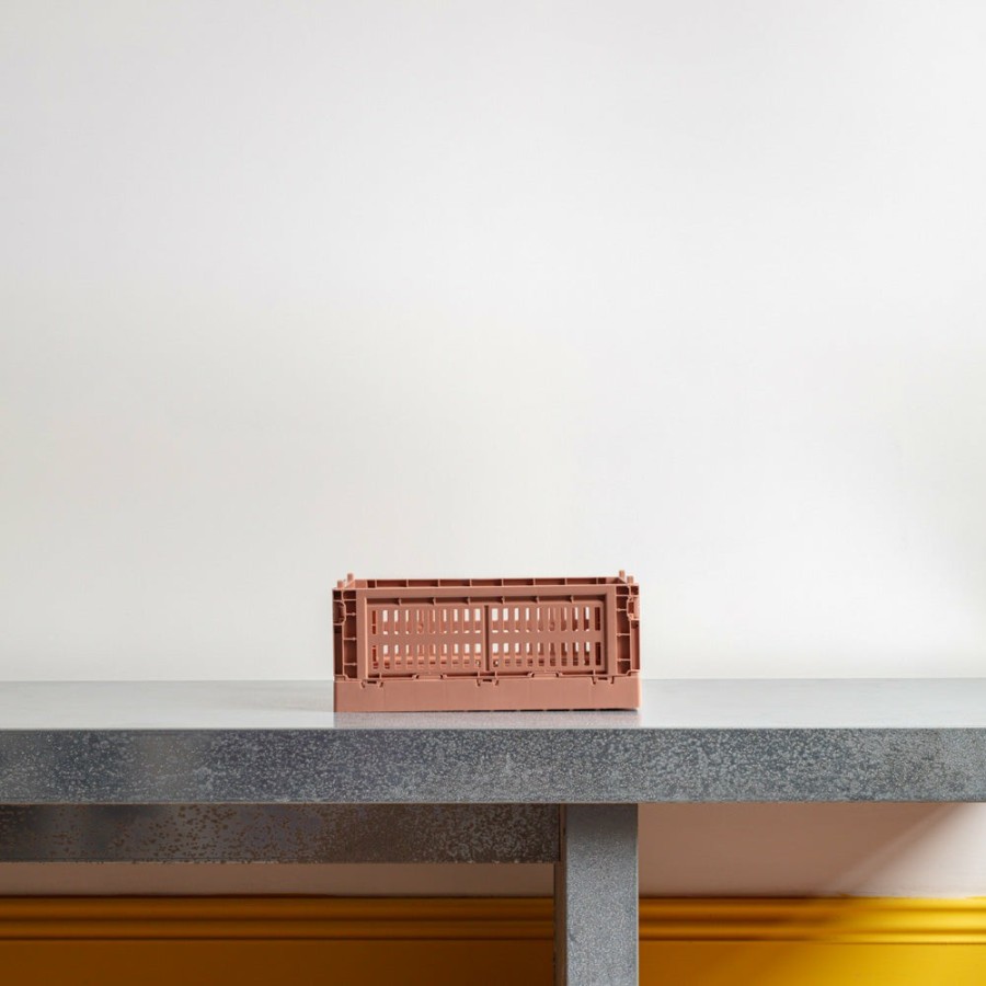 Deco & Lifestyle 208 HAY Rangement | Petite Cagette - Hay - Terracotta