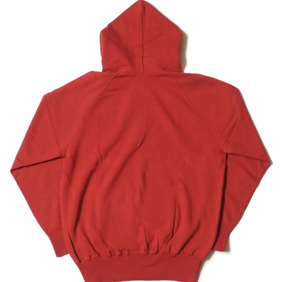 Mode Homme Warehouse u0026 Co Sweats | Warehouse & Co - Sweat A Capuche Uni 462 - Rouge