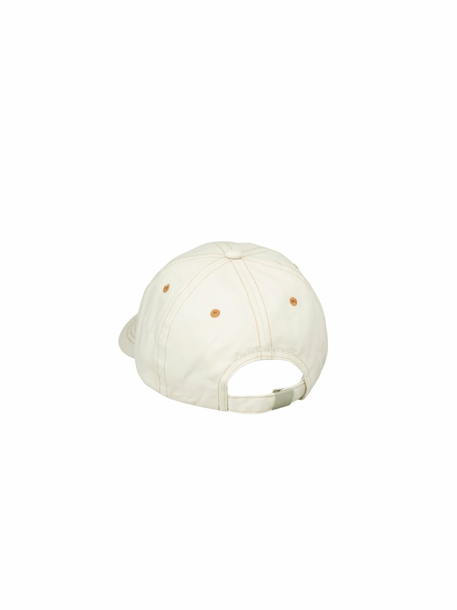 Mode Femme Becksöndergaard  Casquettes | Becksondergaard - Casquette Solid - Blanc