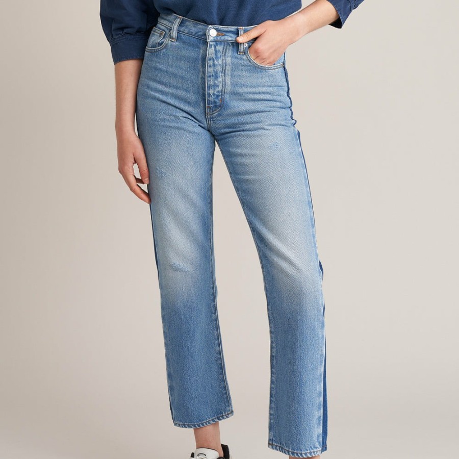 Mode Femme Bellerose Jeans | Bellerose - Jeans Popeye - Bleu Use