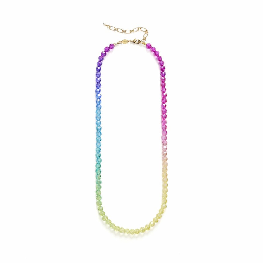 Mode Femme Anni Lu Anni Lu | Anni Lu - Collier Seaside Shimmer - Rainbow