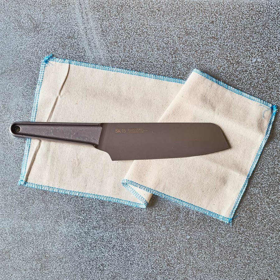 Art De La Table 1789 VEARK Coutellerie | Couteau Forge A La Main Santoku