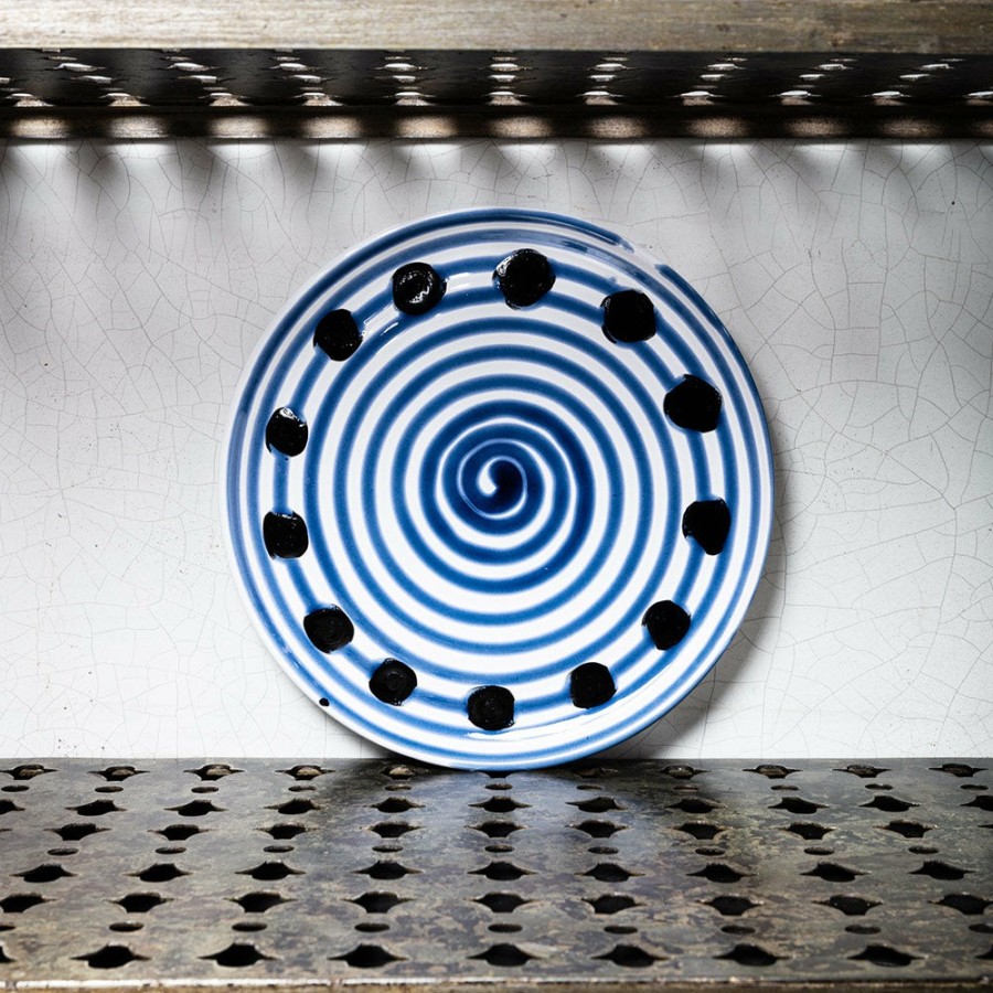 Art De La Table MERCI Assiettes Plates | Assiette Plate En Faience Paola Navone