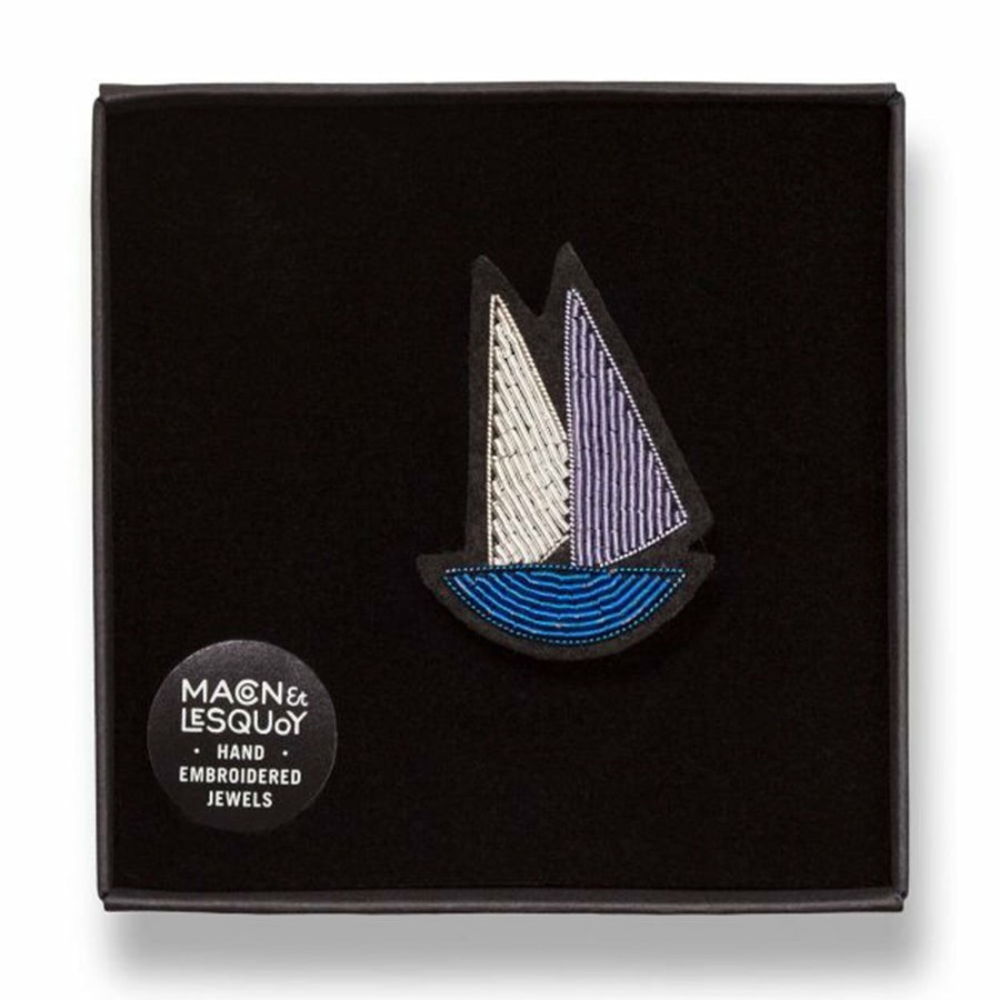 Mode Femme MACON u0026 LESQUOY Broches | Macon & Lesquoy - Broche - Regate