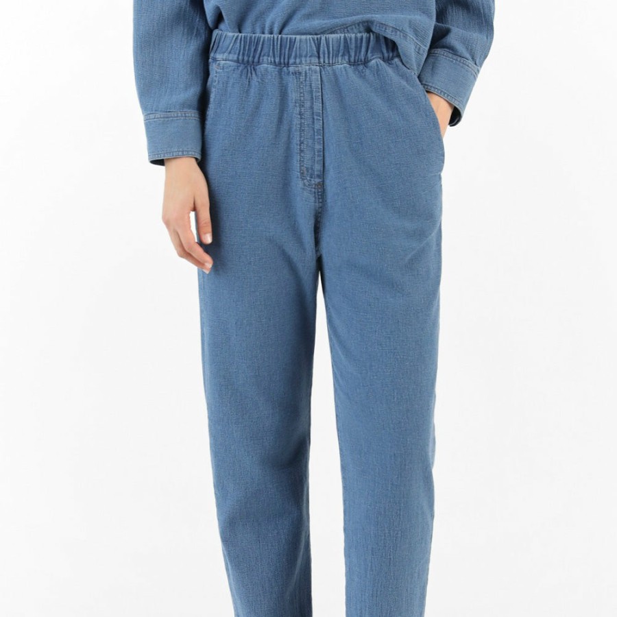 Mode Femme Masscob Pantalons | Masscob - Pantalon Marengo - Bleu