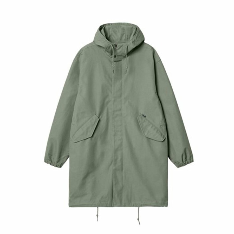 Mode Homme Carhartt WIP Vestes | Carhartt Wip - Parka Madock - Vert