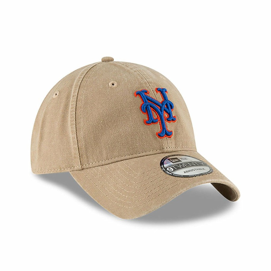 Mode Homme New Era Casquettes | New Era - Casquette Mlb Core Classic Ny Mets - Beige