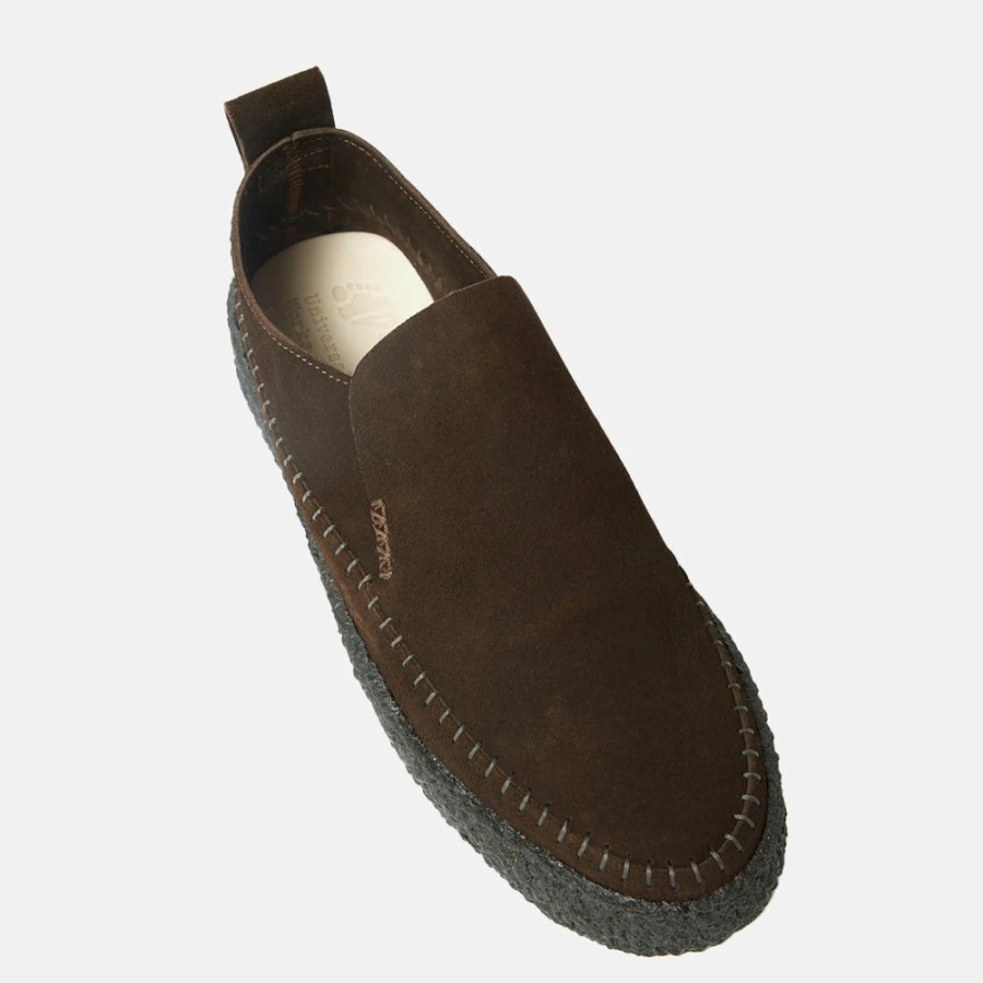 Mode Homme Yogi Mocassins | Yogi X Universal Works - Mocassins Hitch - Marron