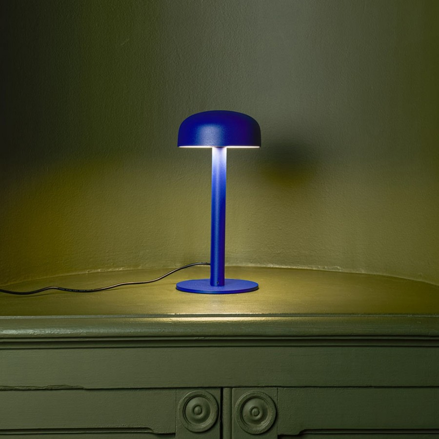 Deco & Lifestyle 1731 TIPTOE Lampes | Lampe Nod - Bleu Marjorelle