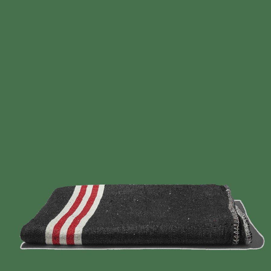 Linge De Maison 1414 PUEBCO Plaids | Couverture Universelle En Fibres Recyclees - Noir