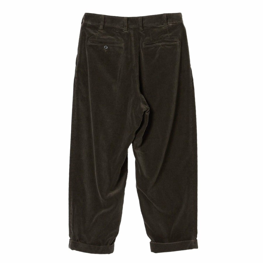 Mode Homme Beams Pantalons | Beams Plus - Pantalon Ivy Velours - Marron