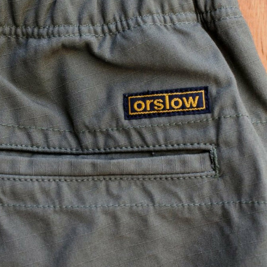 Mode Homme ORSLOW Pantalons | Orslow - Pantalon New Yorker - Army Green