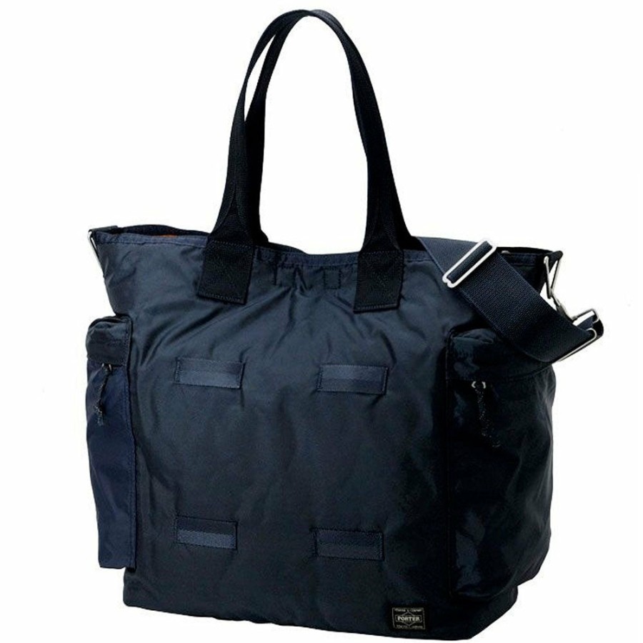 Mode Homme PORTER YOSHIDA AND CO Sacs | Porter Yoshida & Co - Tote Bag Force 2 - Marine