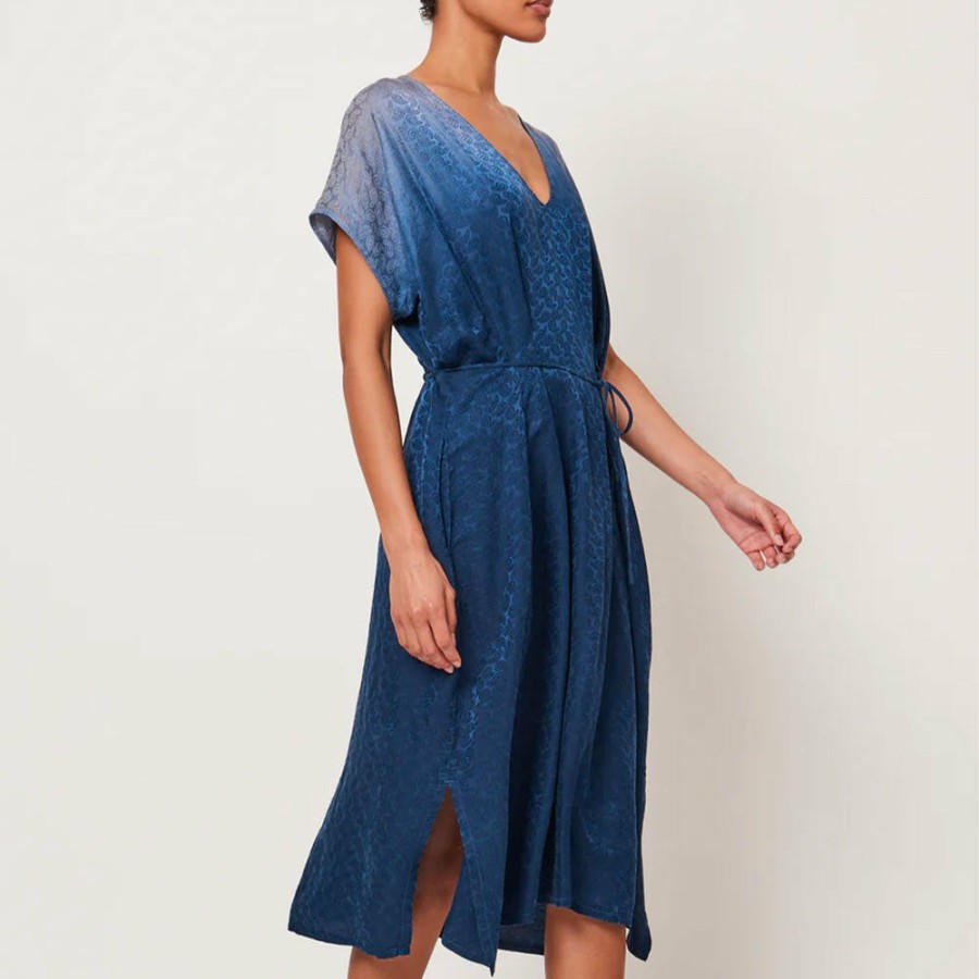 Mode Femme Raquel Allegra Robes | Raquel Allegra - Robe Voda - Bleu