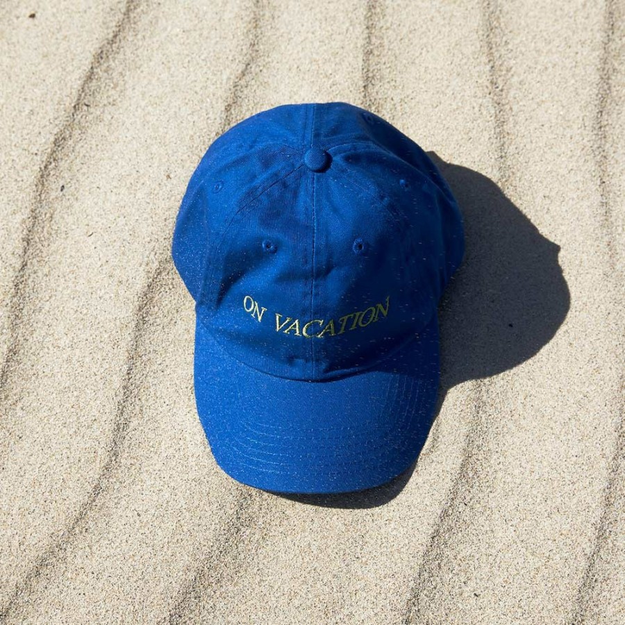 Mode Homme Ho Ho Coco Casquettes | Ho Ho Coco - Casquette On Vacation - Bleu