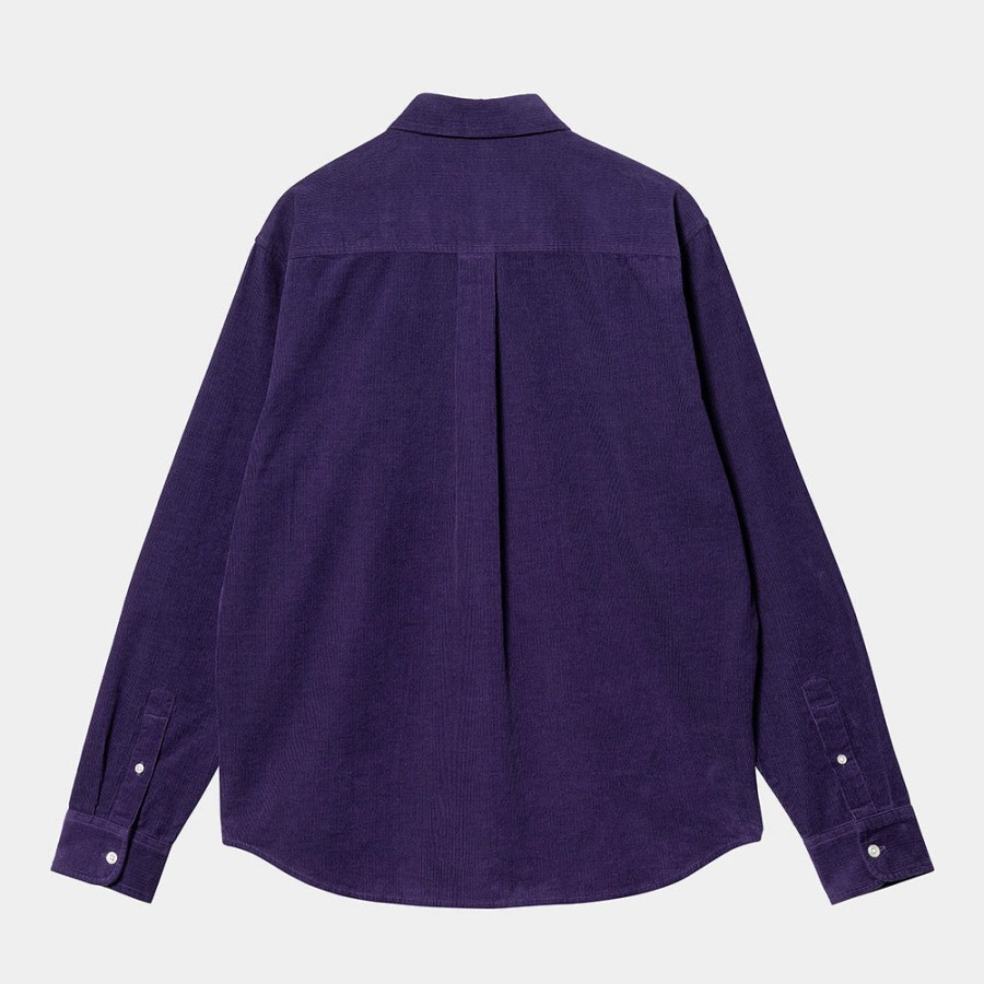 Mode Homme Carhartt WIP Chemises | Carhartt Wip - Chemise Madison - Violet