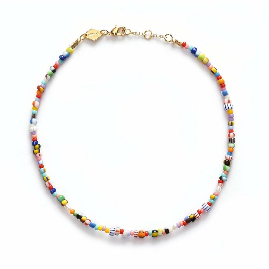 Mode Femme Anni Lu Anni Lu | Anni Lu - Bracelet De Cheville Petit Alaia - Rainbow