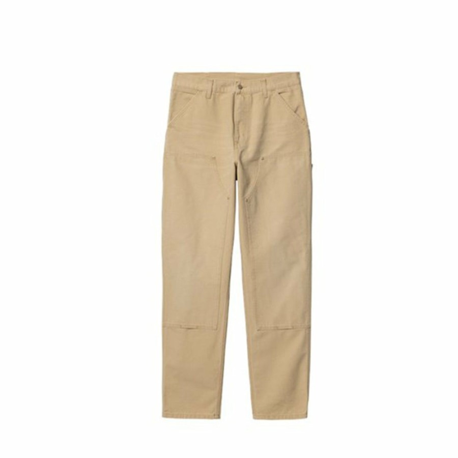 Mode Homme Carhartt WIP Pantalons | Carhartt Wip - Double Knee Pant - Beige