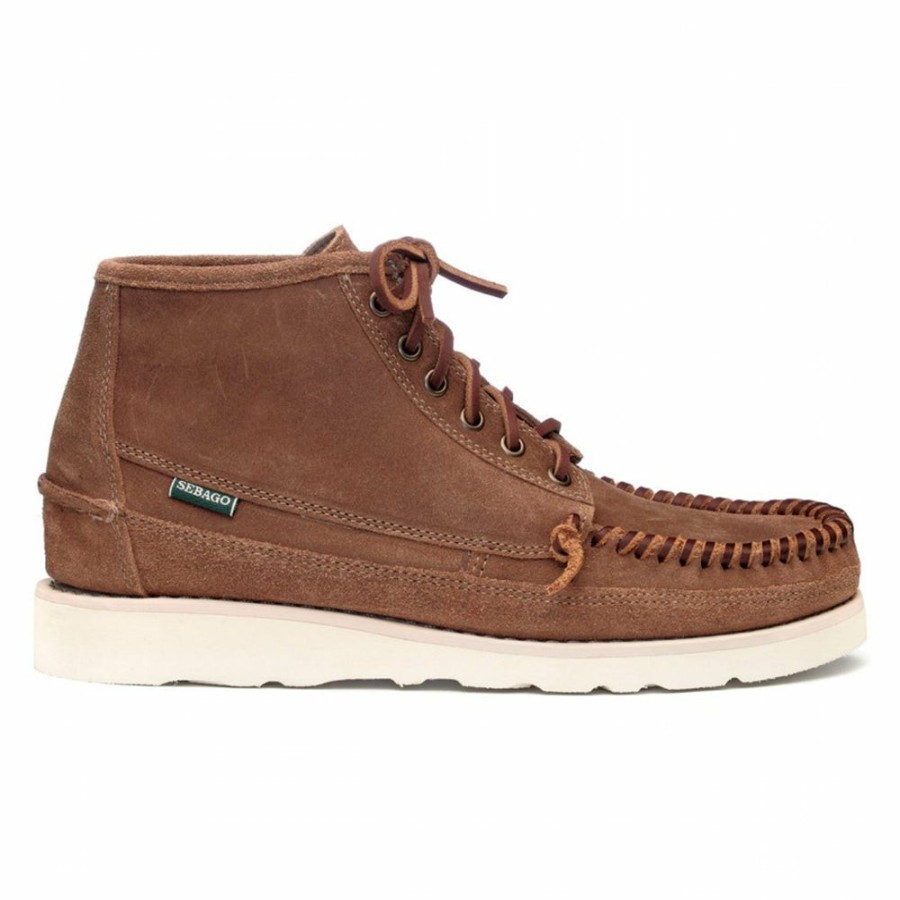 Mode Homme Sebago Bottines | Sebago - Bottines Keuka Mid - Marron