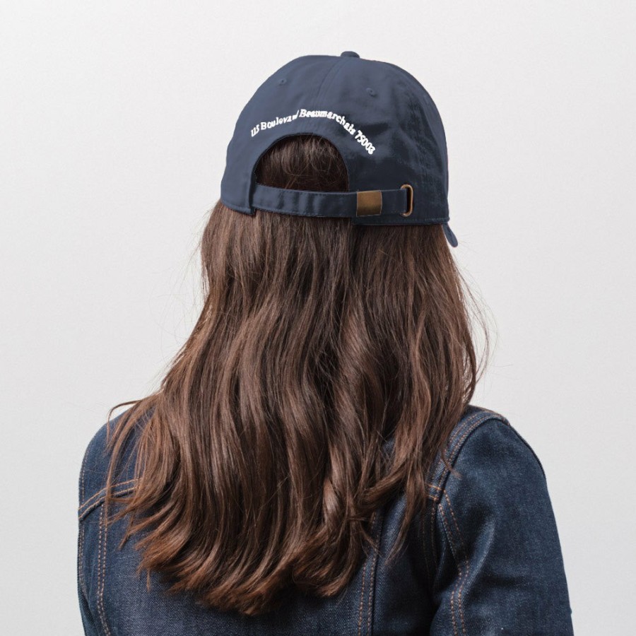 Mode Homme M05 Casquettes | Merci - Casquette Gothique Non Merci - Bleu