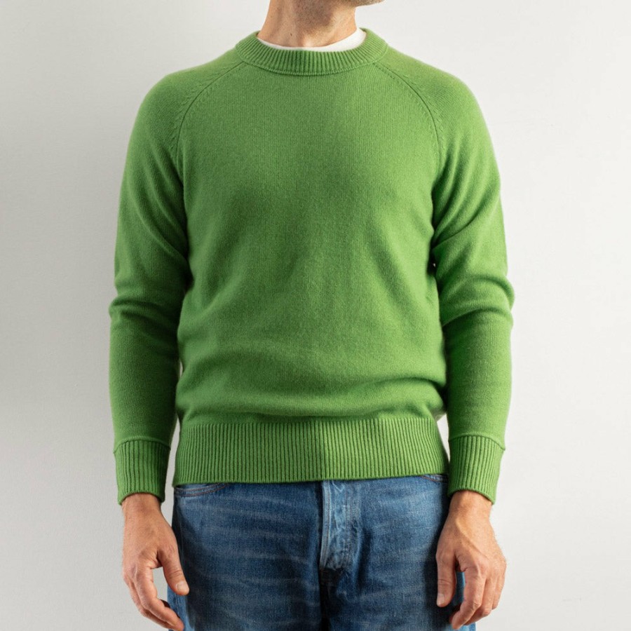 Mode Homme S02 Mailles | Merci - Pull En Cachemire - Vert