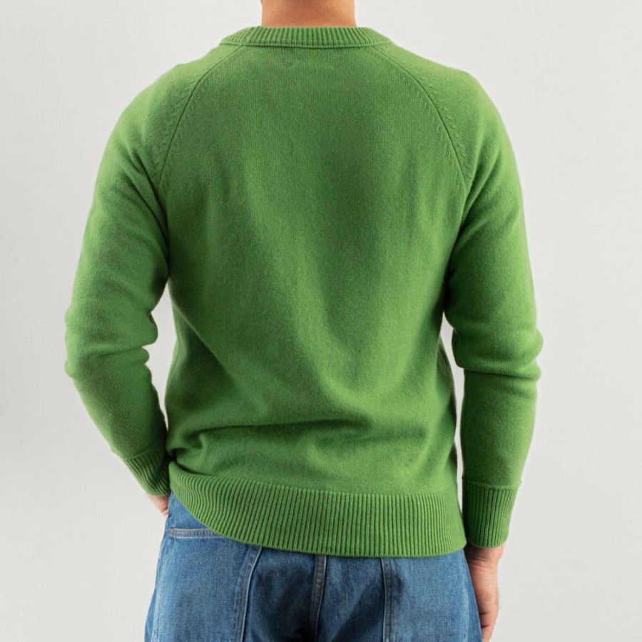 Mode Homme S02 Mailles | Merci - Pull En Cachemire - Vert