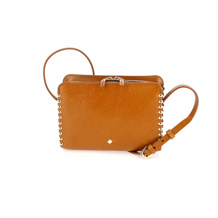 Mode Femme Herbert Frère Sœur Sacs A Main | Herbert Frere Soeur - Sac Le Mini Bea Rock - Camel