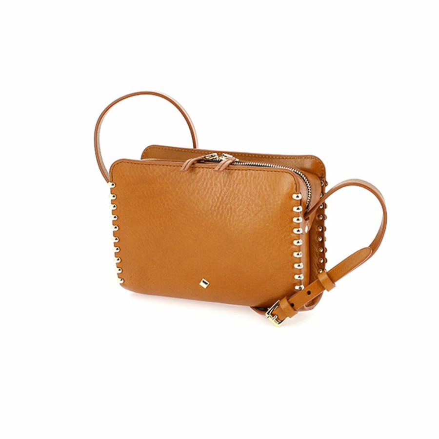 Mode Femme Herbert Frère Sœur Sacs A Main | Herbert Frere Soeur - Sac Le Mini Bea Rock - Camel