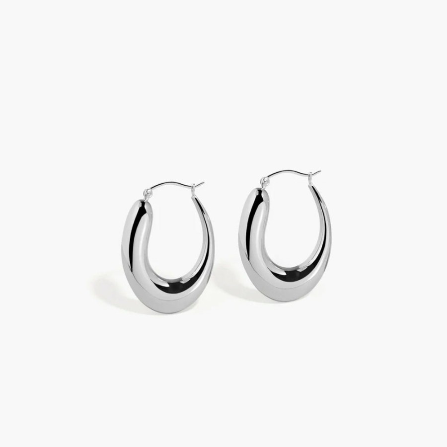 Mode Femme RAGBAG Ragbag | Ragbag - Boucles D'Oreilles N°12020 - Argent