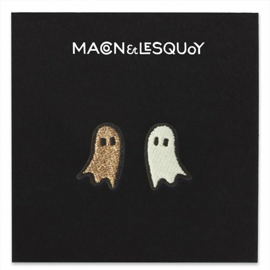 Mode Femme MACON u0026 LESQUOY Broches | Macon & Lesquoy - Ecusson Thermocollant - Fantomes