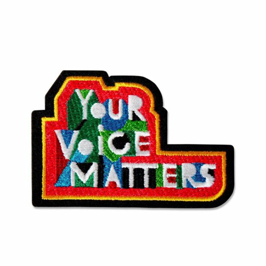 Mode Femme MACON u0026 LESQUOY Broches | Macon & Lesquoy - Ecusson Thermocollant - Your Voice Matters